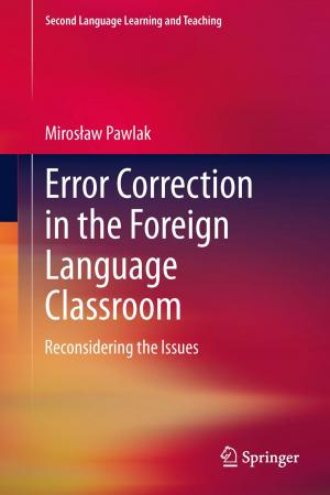 Cover of Error Correction in the Foreign Language Classroom