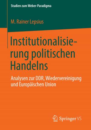 Cover of the book Institutionalisierung politischen Handelns by Dirk Noosten
