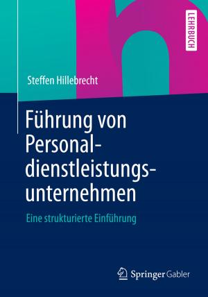 Cover of the book Führung von Personaldienstleistungsunternehmen by Monika Nörr