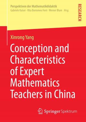 Cover of the book Conception and Characteristics of Expert Mathematics Teachers in China by Manuel Faßmann, Christoph Moss