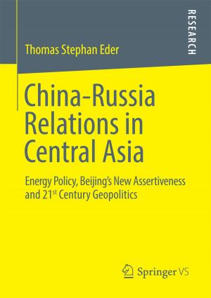 Cover of the book China-Russia Relations in Central Asia by Astrid Lorenz, Verena Frick, Werner Reutter, Andreas Anter, Hendrik Träger