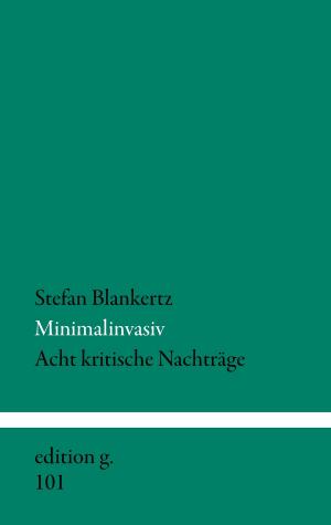 Book cover of Minimalinvasiv