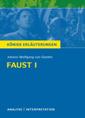 Book cover of Faust I von Goethe.