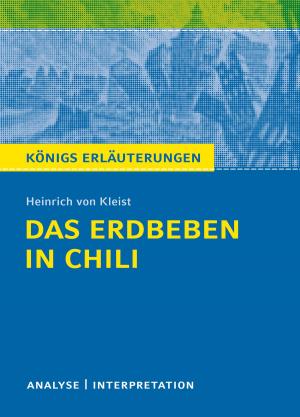 Cover of the book Das Erdbeben in Chili. by Rüdiger Bernhardt, Schiller Friedrich