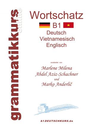 Cover of the book Wörterbuch Deutsch-Vietnamesisch-Englisch Niveau B1 by Wolfgang Peter-Michel