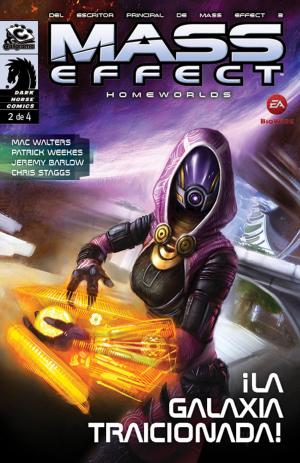 Book cover of Mass Effect: Homeworlds V2