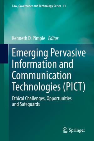 Cover of the book Emerging Pervasive Information and Communication Technologies (PICT) by Martin Glassner