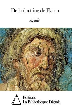 Cover of the book De la doctrine de Platon by Jean le Rond d' Alembert