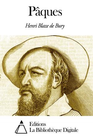 Cover of the book Pâques by Henri Blaze de Bury
