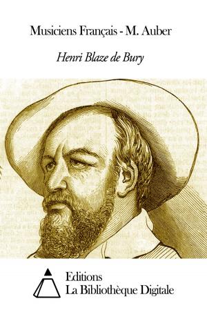 Cover of the book Musiciens Français - M. Auber by Frédéric Bastiat