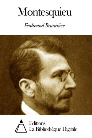 Cover of the book Montesquieu by René Boylesve