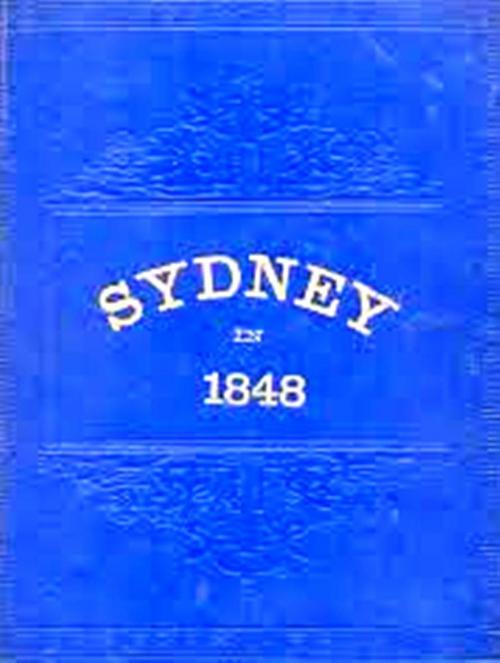 Cover of the book Sydney in 1848 by Joseph Fowles, WDS Publishing