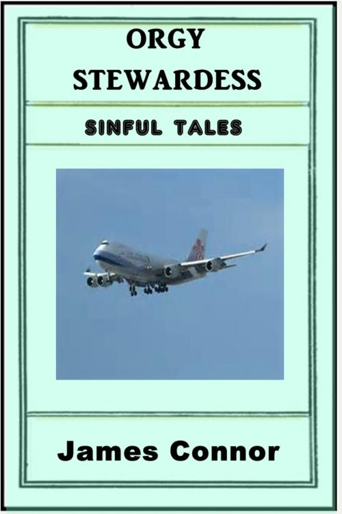 Cover of the book Orgy Stewardess by James Connor, Sinful Tales