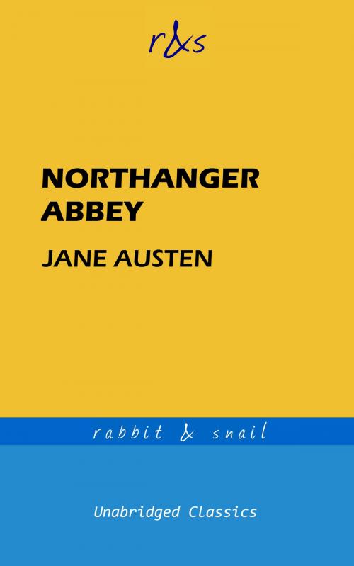 Cover of the book Northanger Abbey by Jane Austen, rabbit & snail