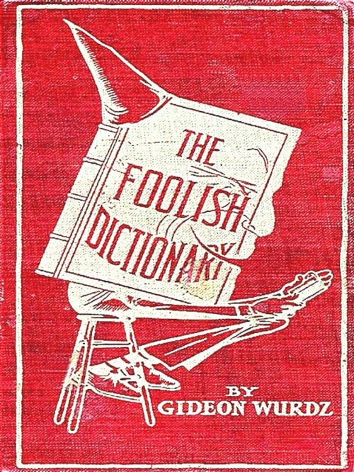 Cover of the book The Foolish Dictionary by Wallace Goldsmith, Gideon Wurdz, VolumesOfValue