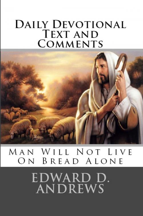 Cover of the book Daily Devotional Text and Comments by Edward D. Andrews, Bible-Translation.Net Books