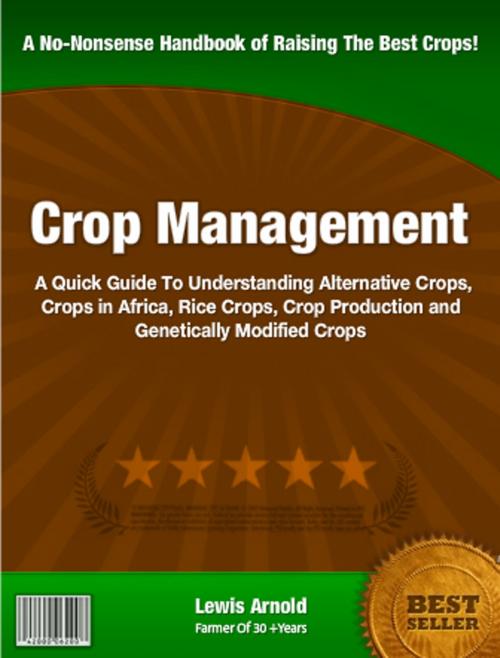 Cover of the book Crop Management by Lewis Arnold, Clinton Gilkie