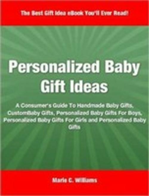 Cover of the book Personalized Baby Gift Ideas by Marie Williams, Tru Divine Publishing