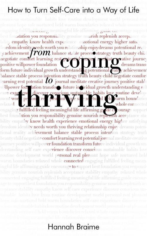 Cover of the book From Coping to Thriving by Hannah Braime, Individuate Press