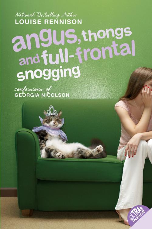 Cover of the book Angus, Thongs and Full-Frontal Snogging by Louise Rennison, HarperTeen
