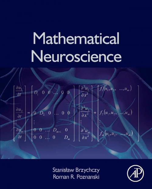 Cover of the book Mathematical Neuroscience by Stanislaw Brzychczy, Roman R. Poznanski, Elsevier Science