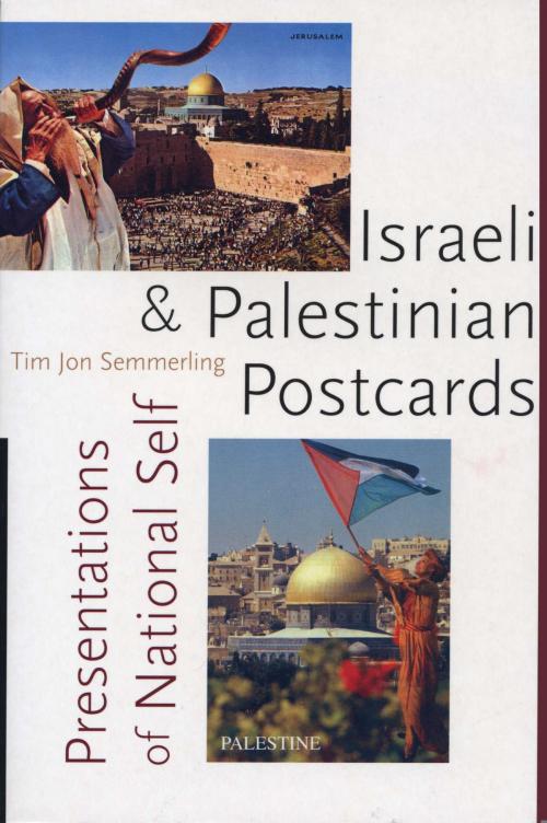 Cover of the book Israeli and Palestinian Postcards by Tim Jon Semmerling, University of Texas Press