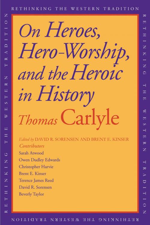 Cover of the book On Heroes, Hero Worship, and the Heroic in History by Thomas Carlyle, Yale University Press