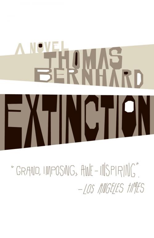 Cover of the book Extinction by Thomas Bernhard, Knopf Doubleday Publishing Group