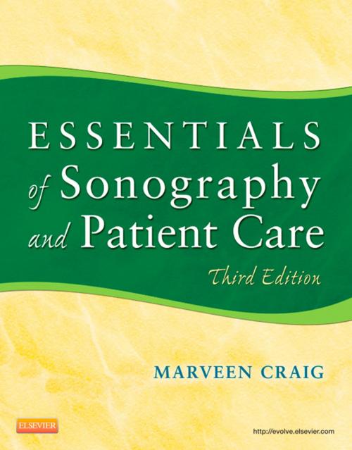 Cover of the book Essentials of Sonography and Patient Care - E-Book by M. Robert de Jong, RDMS, RDCS, RVT, FSDMS, Elsevier Health Sciences