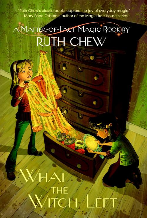 Cover of the book A Matter-of-Fact Magic Book: What the Witch Left by Ruth Chew, Random House Children's Books