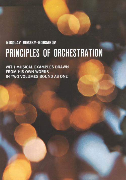 Cover of the book Principles of Orchestration by Nikolai Rimsky-Korsakov, Dover Publications