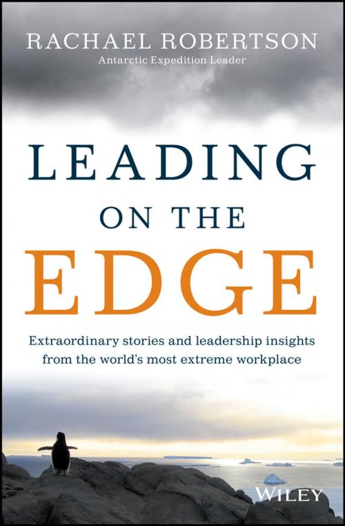 Cover of the book Leading on the Edge by Rachael Robertson, Wiley