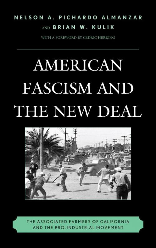 Cover of the book American Fascism and the New Deal by Nelson A. Pichardo Almanzar, Brian W. Kulik, Lexington Books