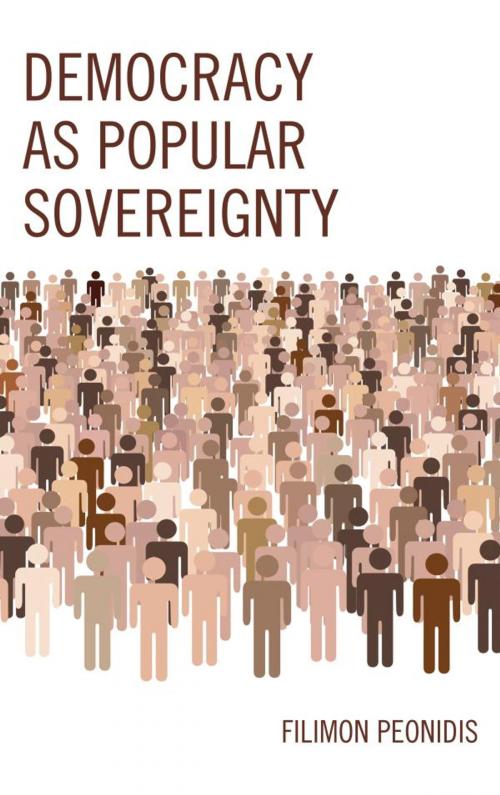 Cover of the book Democracy as Popular Sovereignty by Filimon Peonidis, Lexington Books