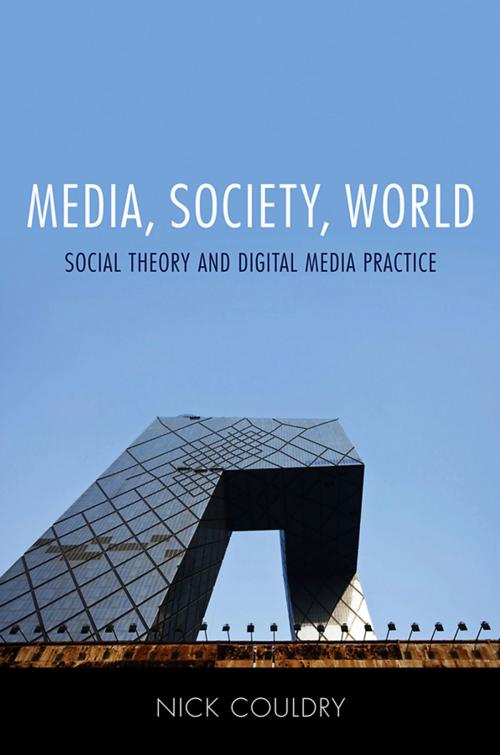 Cover of the book Media, Society, World by Nick Couldry, Wiley