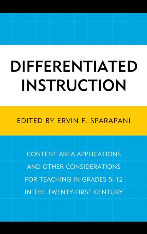 Cover of the book Differentiated Instruction by , UPA