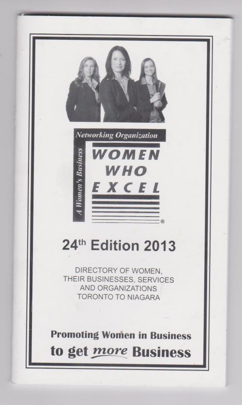 Cover of the book WOMEN WHO EXCEL 24th Edition 2013 by Christine Whitlock, WOMEN WHO EXCEL INC.