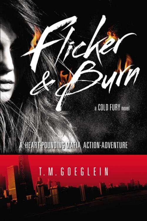 Cover of the book Flicker & Burn by T.M. Goeglein, Penguin Young Readers Group