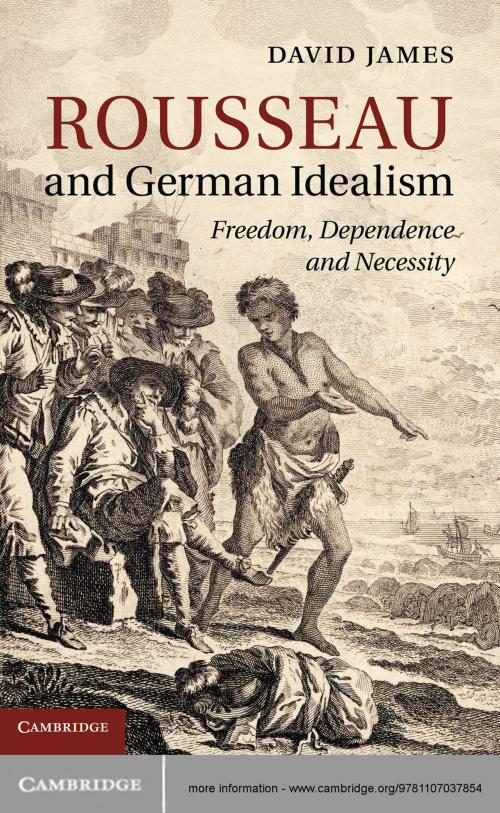 Cover of the book Rousseau and German Idealism by David James, Cambridge University Press