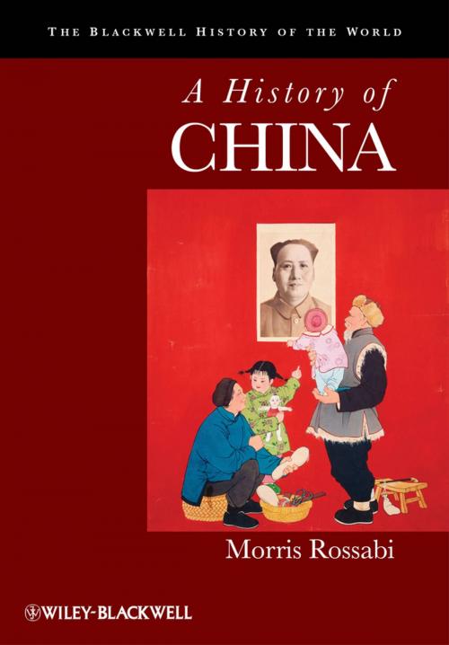 Cover of the book A History of China by Morris Rossabi, Wiley