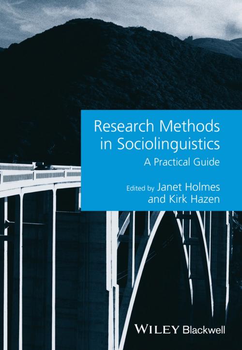 Cover of the book Research Methods in Sociolinguistics by , Wiley