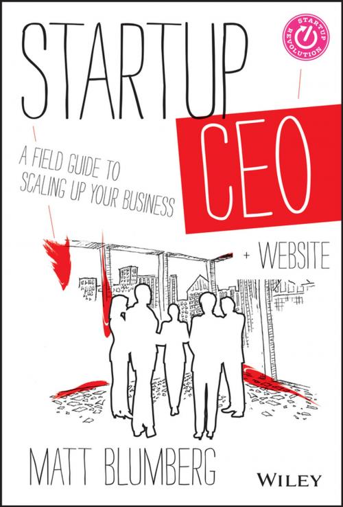 Cover of the book Startup CEO by Matt Blumberg, Wiley
