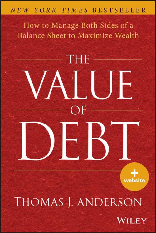 Cover of the book The Value of Debt by Thomas J. Anderson, Wiley