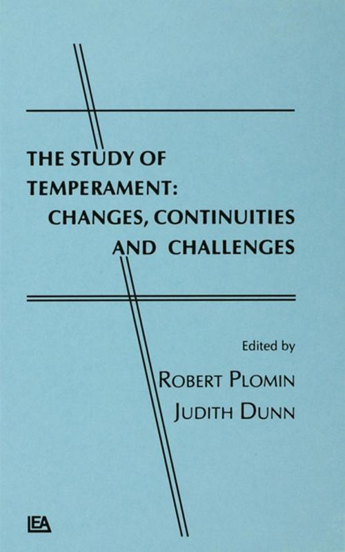 Cover of the book The Study of Temperament by , Taylor and Francis
