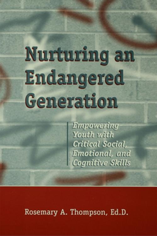 Cover of the book Nurturing An Endangered Generation by Rosemary Thompson, Taylor and Francis