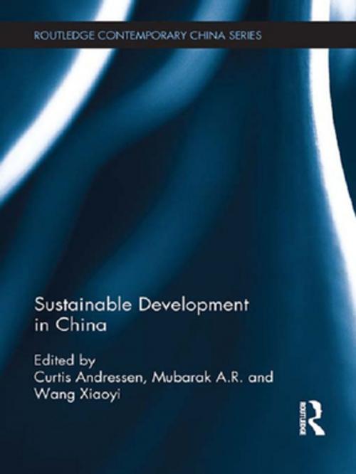 Cover of the book Sustainable Development in China by , Taylor and Francis