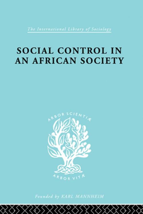 Cover of the book Socl Contrl African Soc Ils 72 by P. H. Gulliver, Taylor and Francis