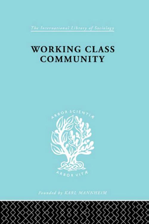 Cover of the book Working Class Comm Ils 122 by Brian Jackson, Taylor and Francis