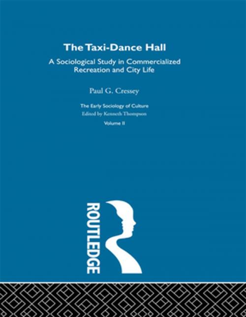 Cover of the book Taxi-Dance Hall:Esc V2 by Kenneth Thompson, Taylor and Francis