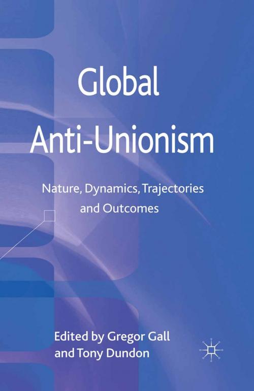 Cover of the book Global Anti-Unionism by Tony Dundon, Palgrave Macmillan UK